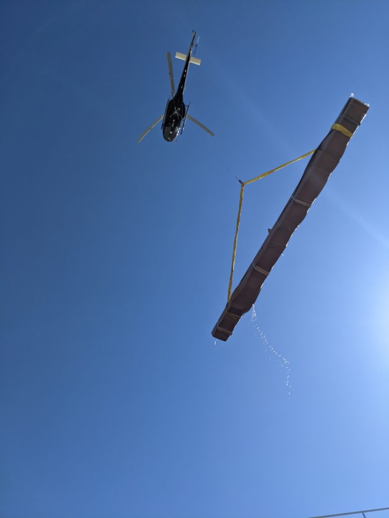 Air Crane Construction Support